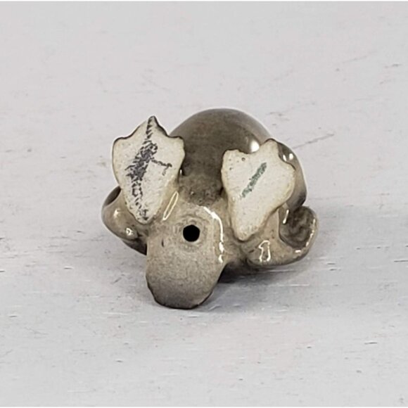 Hagen Renaker Barn Owl Grey Horned Brown Baby Miniature Figurine Set - Picture 6 of 12